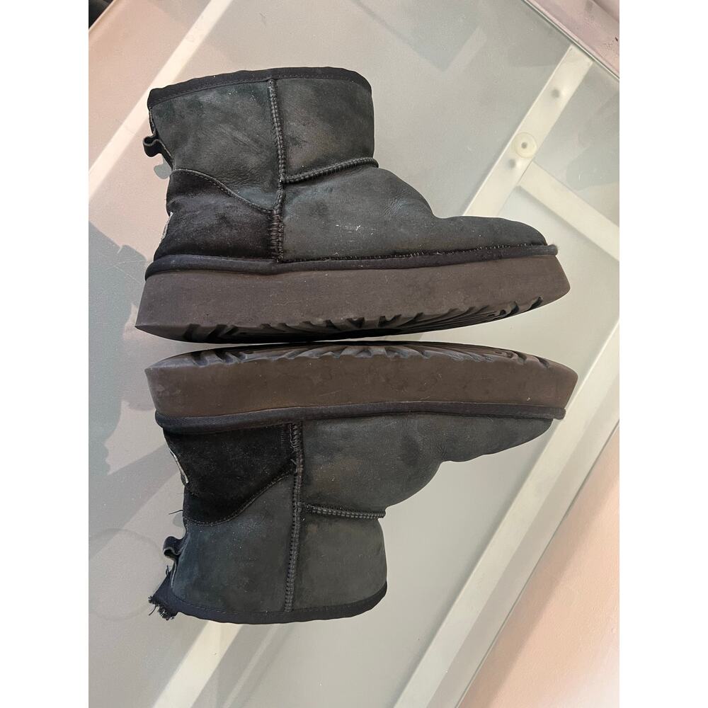 Ugg Classic Platform Black Mini Platform Suede Wo… - image 8